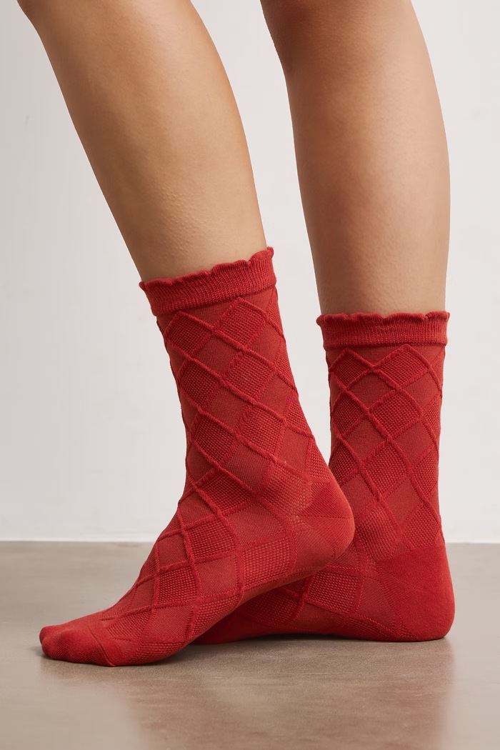Medicine Skarpety damskie z bawełną 3-pack multicolor RW26-LGD077