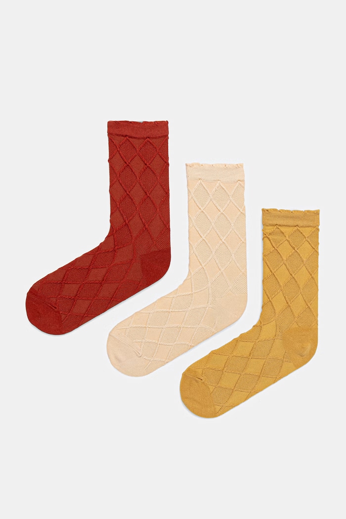 Medicine Skarpety damskie z bawełną 3-pack RW26-LGD077 multicolor RW26