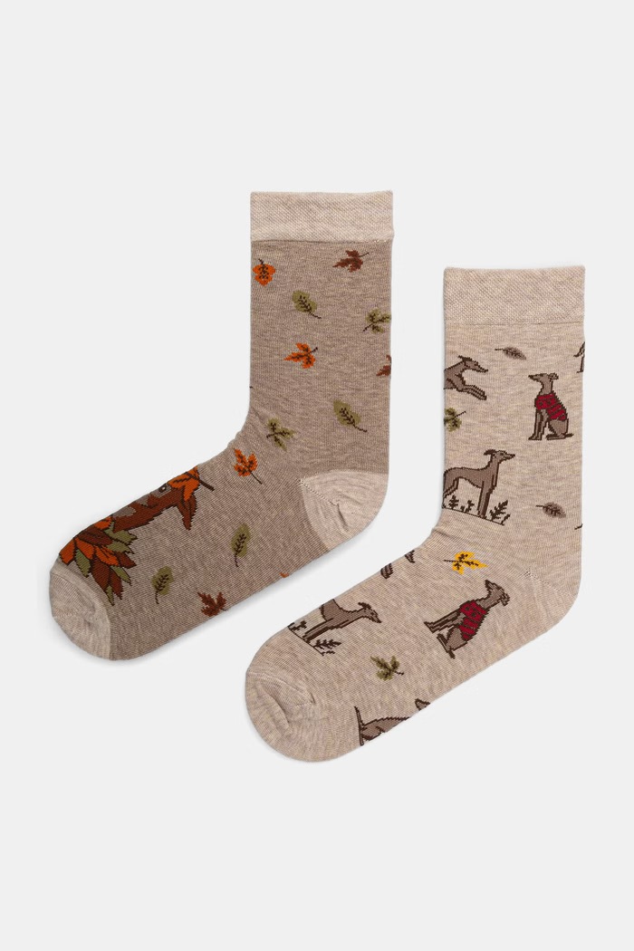 Medicine Skarpety damskie z bawełną 2-pack RW26-LGD706 multicolor RW26