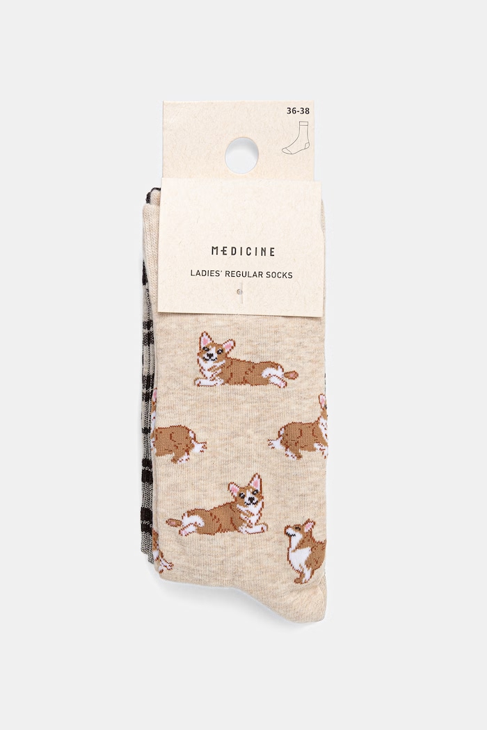 Skarpety damskie 2-pack Medicine RW26-LGD707 multicolor