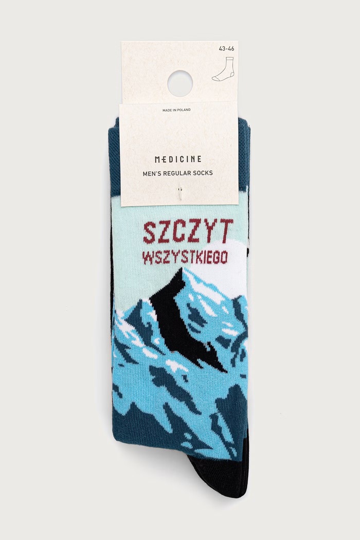 Odzież Medicine Skarpety męskie z bawełną 2-pack RW26-LGM924 multicolor