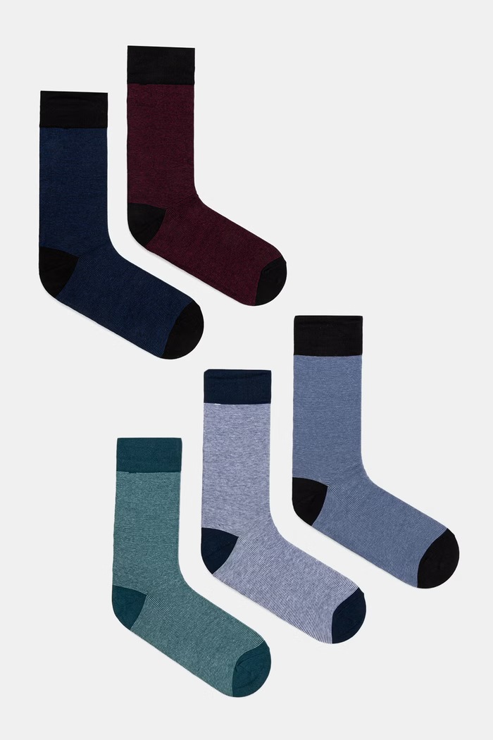 Medicine Skarpety męskie z bawełną 5-pack multicolor RW26-LGM926