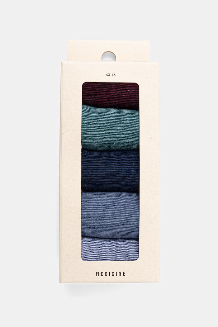Odzież Medicine Skarpety męskie z bawełną 5-pack RW26-LGM926 multicolor