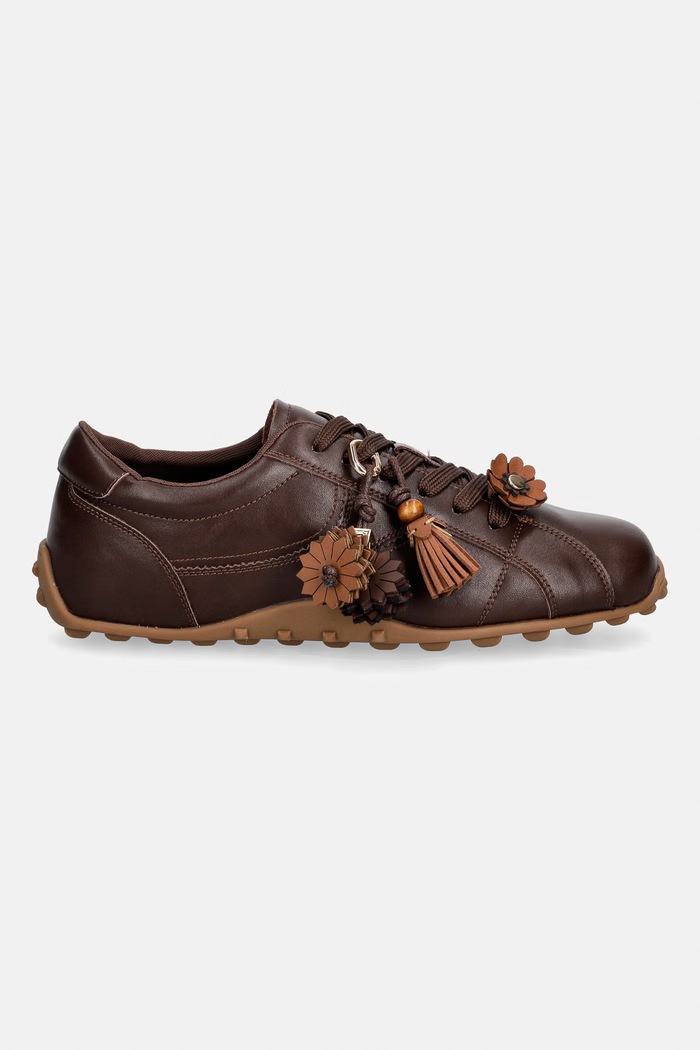 Obuwie Medicine Sneakersy damskie RW26-OBD320 brązowy