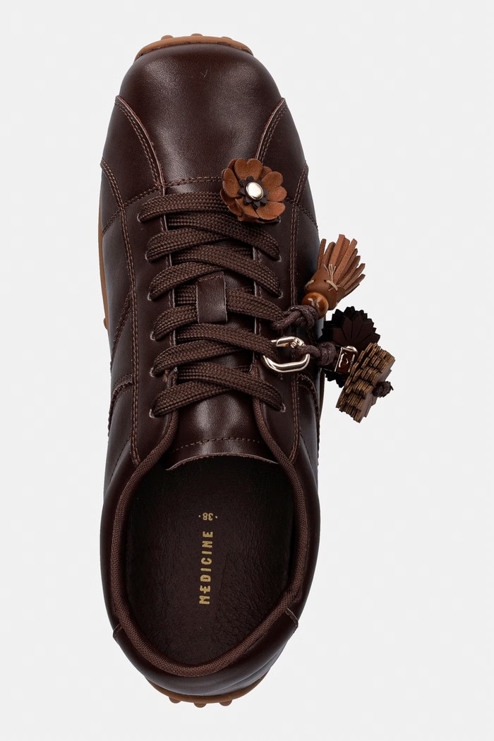 Sneakersy damskie Medicine brązowy RW26-OBD320
