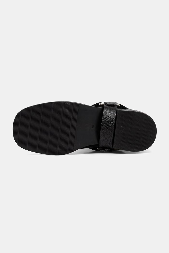 Botki damskie skórzane Medicine czarny RW26-OBD406