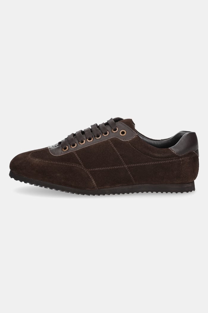 Medicine Sneakersy męskie zamszowe RW26-OBM315 brązowy RW26
