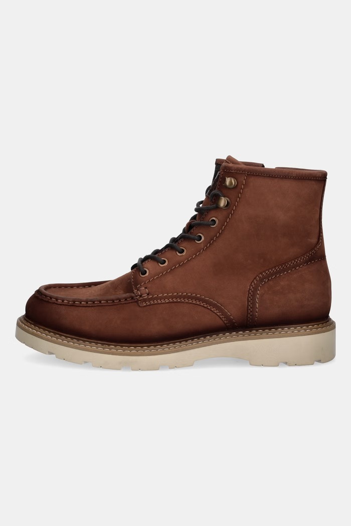 Medicine Buty męskie skórzane RW26-OBM604 brązowy RW26