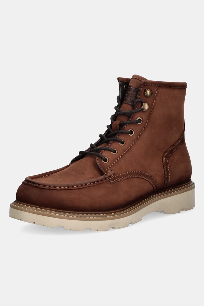 Obuwie Medicine Buty męskie skórzane RW26-OBM604 brązowy
