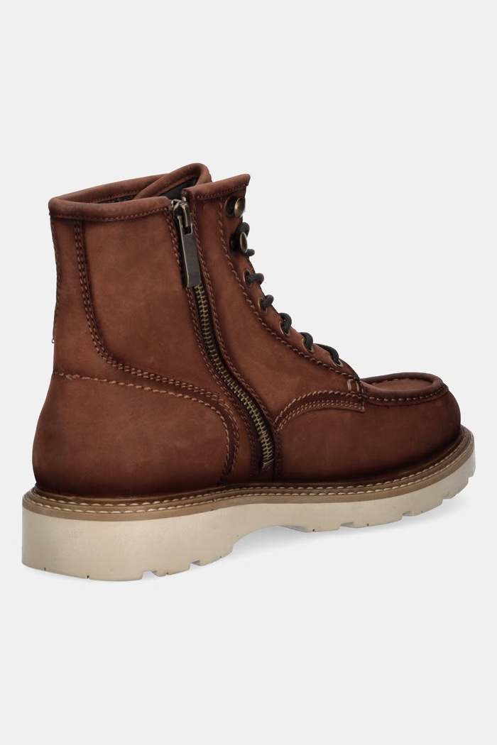 Buty męskie skórzane Medicine RW26-OBM604 brązowy