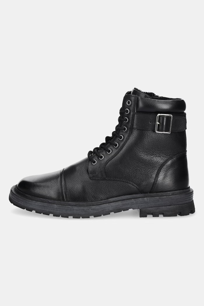 Medicine Buty męskie skórzane RW26-OBM605 czarny RW26
