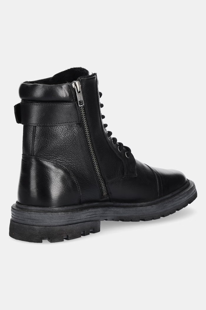 Buty męskie skórzane Medicine RW26-OBM605 czarny