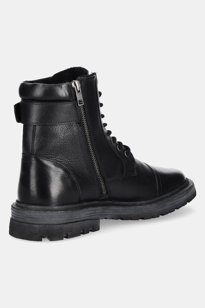 Buty męskie skórzane Medicine RW26-OBM605 czarny