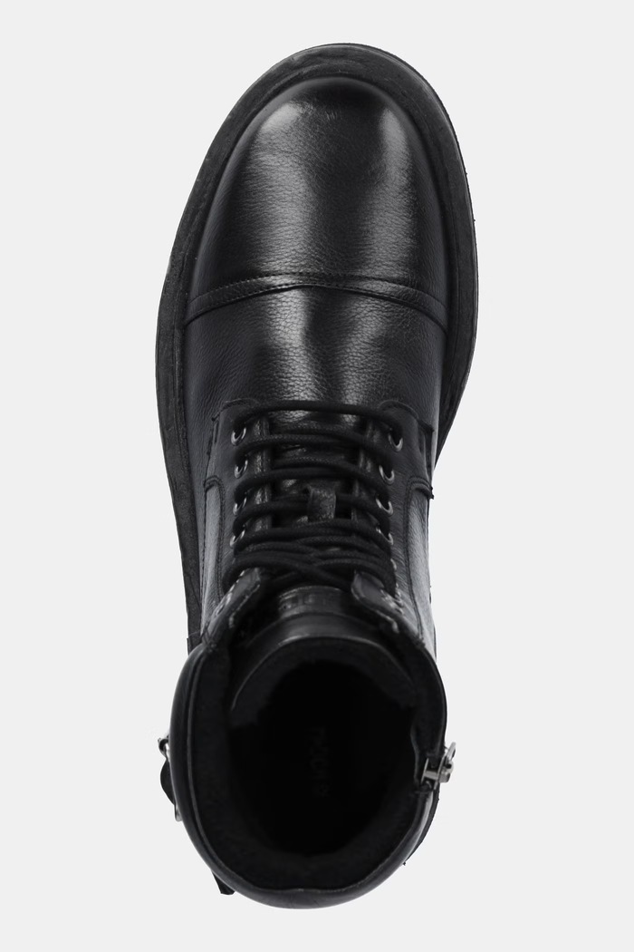 Buty męskie skórzane Medicine czarny RW26-OBM605
