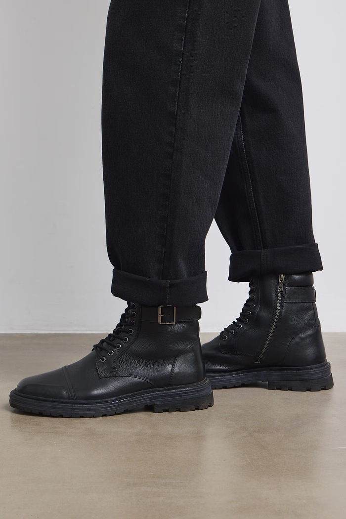 Medicine Buty męskie skórzane RW26-OBM605