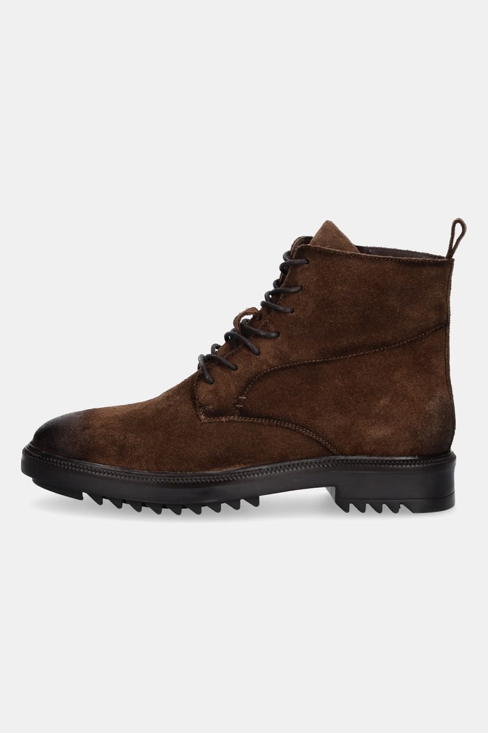 Medicine Buty męskie zamszowe RW26-OBM606 brązowy RW26