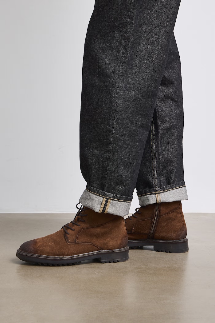 Medicine Buty męskie zamszowe RW26-OBM606