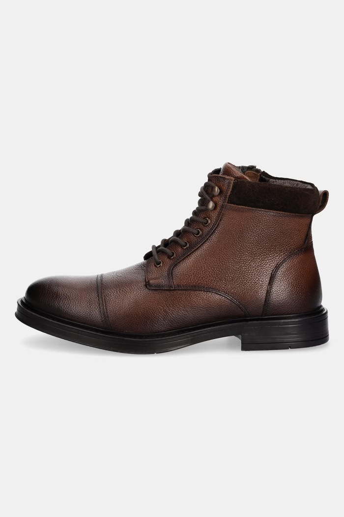 Medicine Buty męskie skórzane RW26-OBM607 brązowy RW26