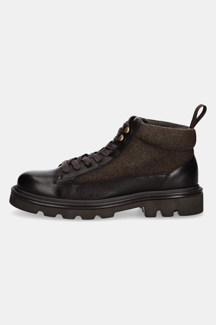 Medicine Buty męskie skórzane RW26-OBM700 brązowy RW26