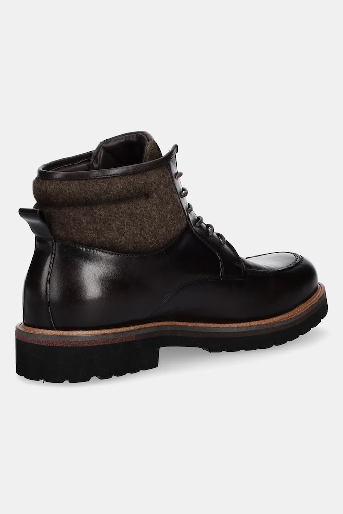 Buty męskie skórzane Medicine RW26-OBM701 brązowy