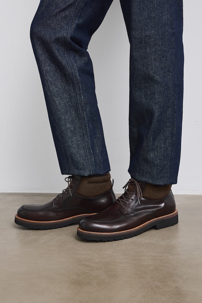 Medicine Buty męskie skórzane RW26-OBM701