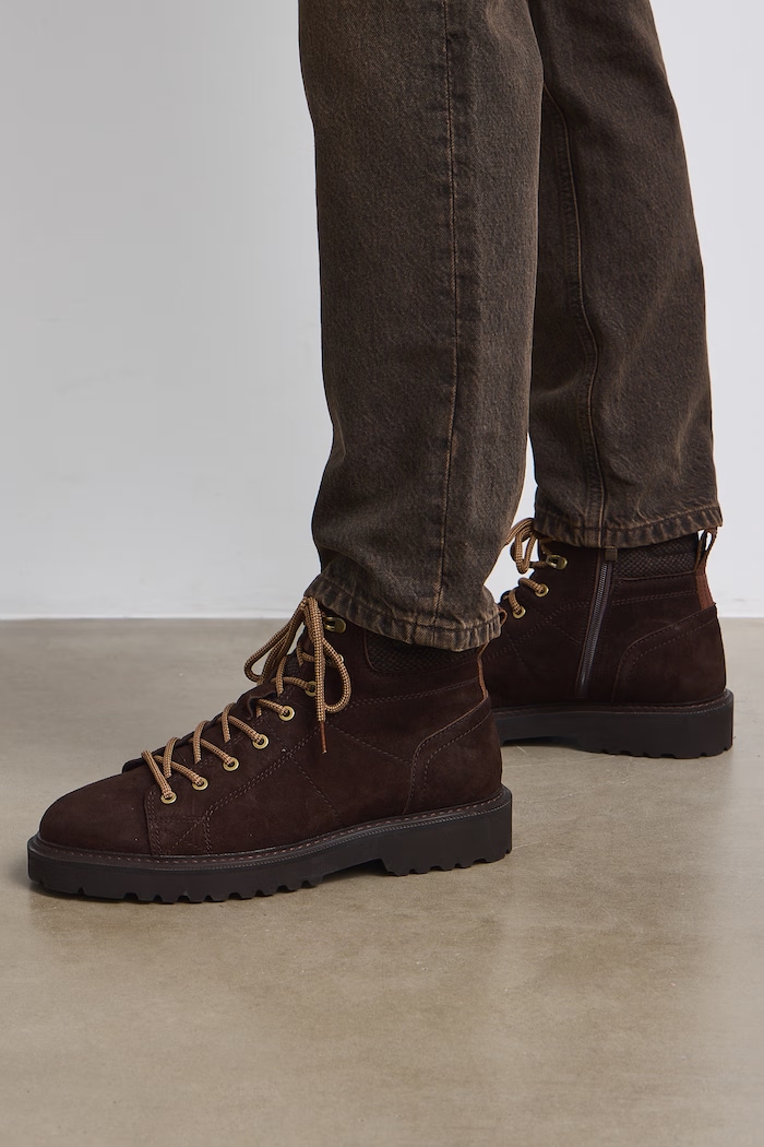 Medicine Buty męskie zamszowe RW26-OBM702