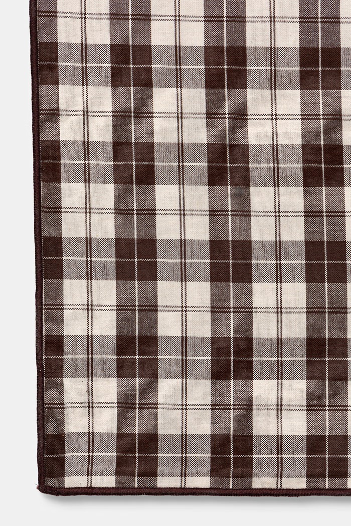 Kuchnia i jadalnia Obrus bawełniany 150 x 250 cm RW26-ORU405 brązowy