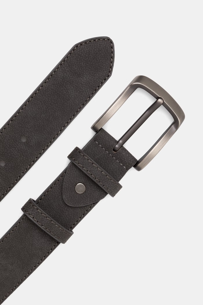 Medicine pasek męski z imitacji skóry RW26-PAM302 szary RW26