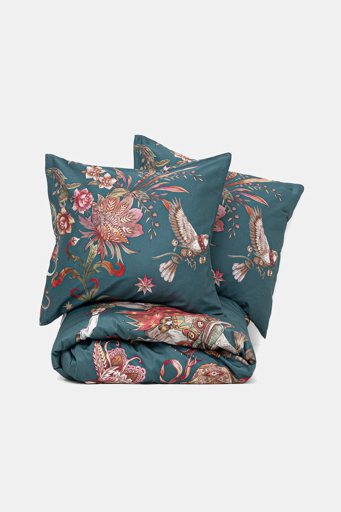 Medicine Komplet pościeli z bawełny satynowej multicolor RW26-PCUA00