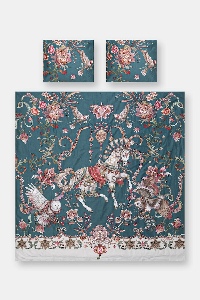 Medicine Komplet pościeli z bawełny satynowej RW26-PCUA01 multicolor RW26