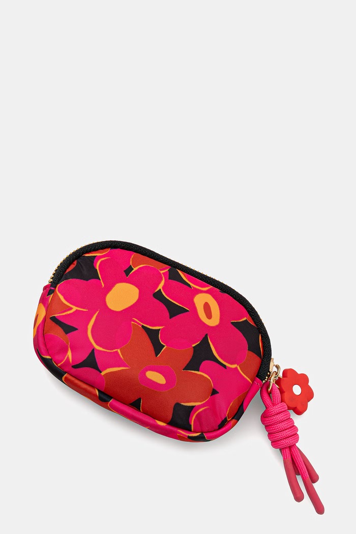 Portmonetka damska w kwiaty RW26-PFD101 multicolor RW26
