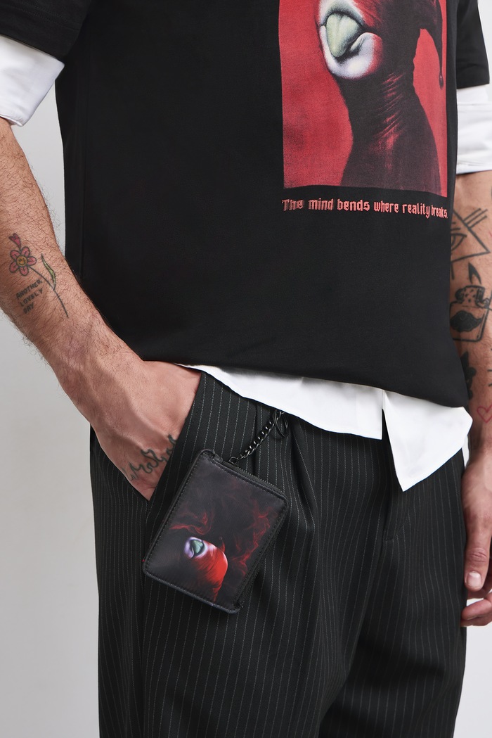 Portfel męski z kolekcji Wiesław Wałkuski x Medicine czarny RW26-PFM750