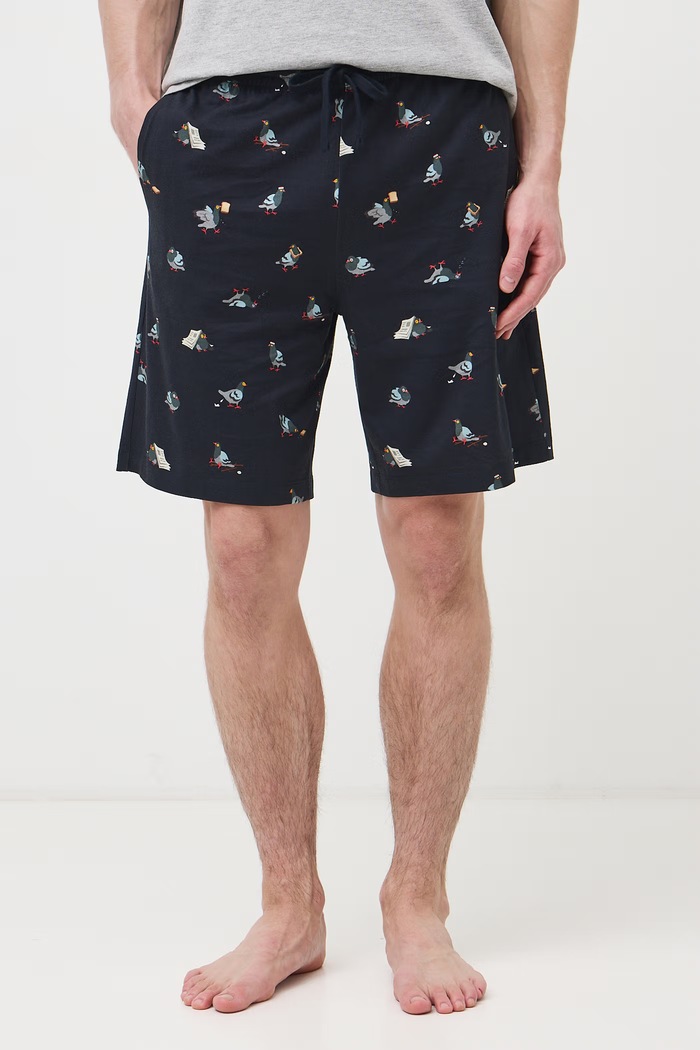 Piżama męska z motywem zwierzęcym multicolor RW26-PJM801