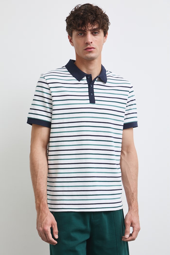Medicine polo męskie z bawełną RW26-POM104 multicolor RW26