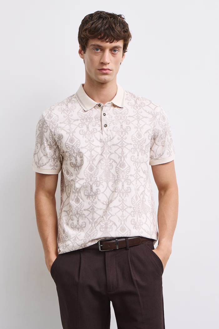 Medicine Polo męskie beżowy RW26-POM603
