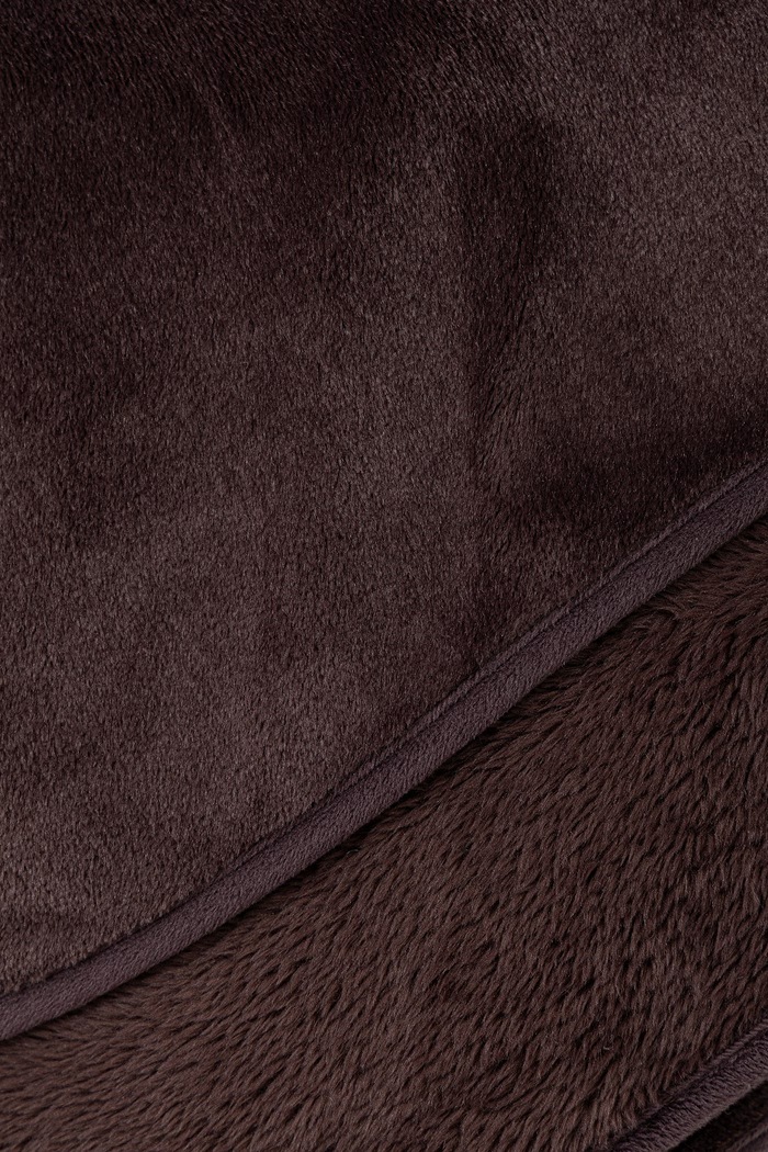 Sypialnia Narzuta z materiału tekstylnego 220 x 240 cm RW26-POU400 brązowy