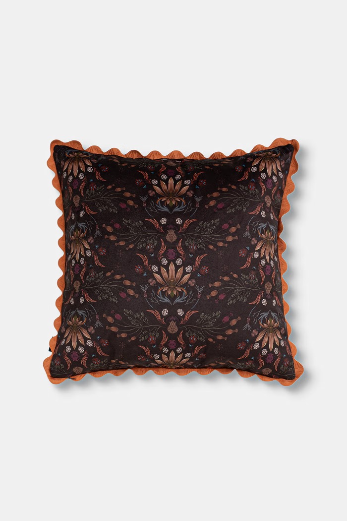 Povlak na polštář s dekorací 45 x 45 cm RW26-PSU404 fialová RW26