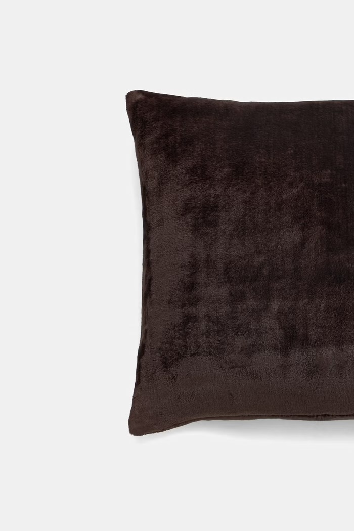 Obliečka na vankúš dekoratívna 45 x 45 cm RW26-PSU405 hnedá RW26