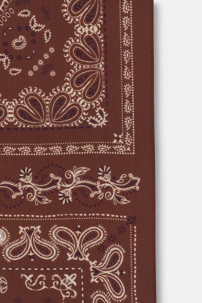 Bandana damska z wiskozy RW26-SAD301 brązowy RW26