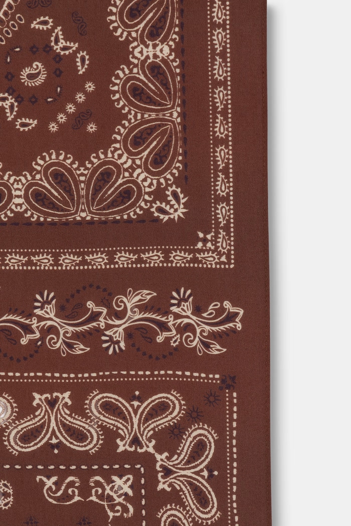Bandana damska z wiskozy RW26-SAD301 brązowy RW26