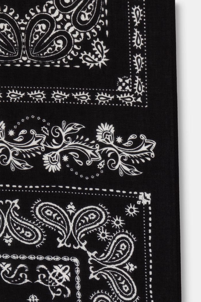 Bandana dámska z viskózy RW26-SAD301 čierna RW26