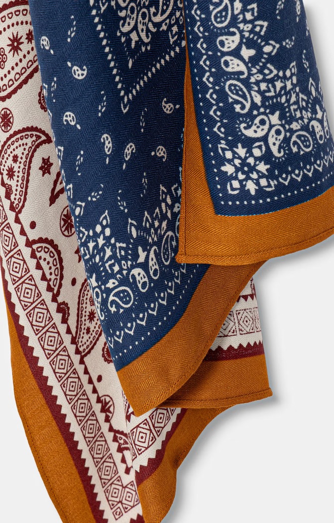 Akcesoria Chusta damska z wiskozy paisley RW26-SAD302 multicolor