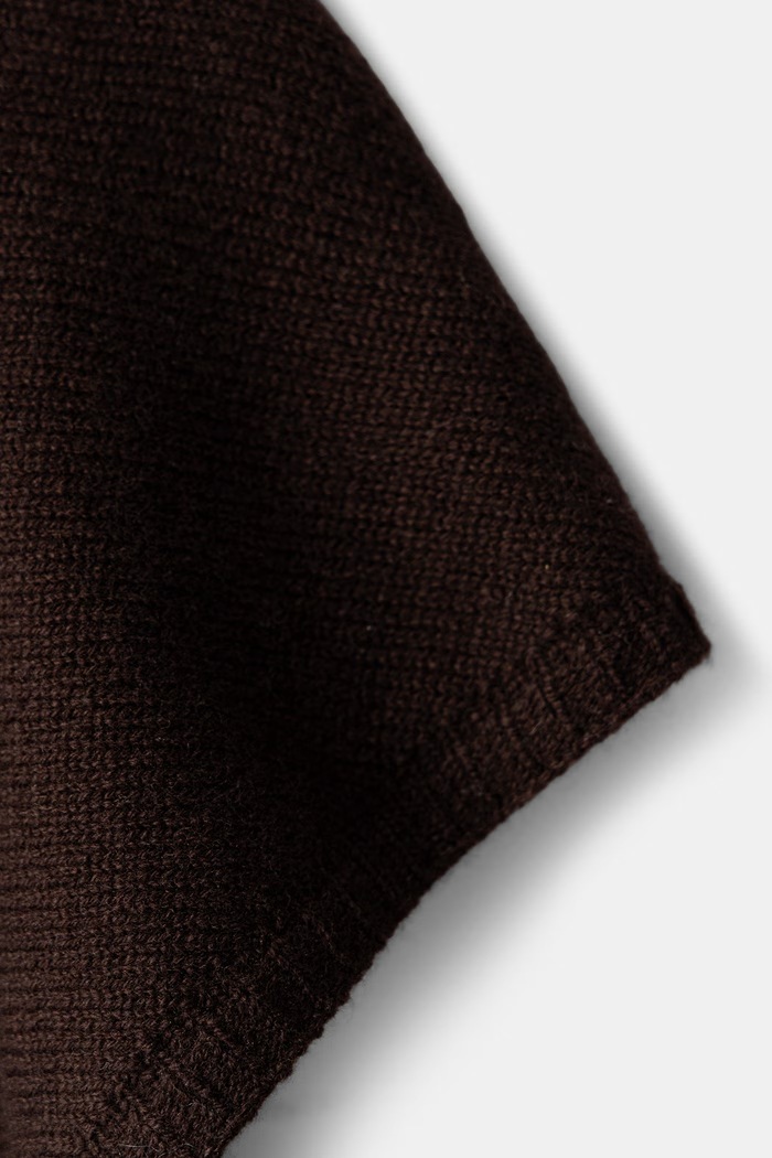 Medicine Szalik damski z wełny merino RW26-SAD821 brązowy RW26