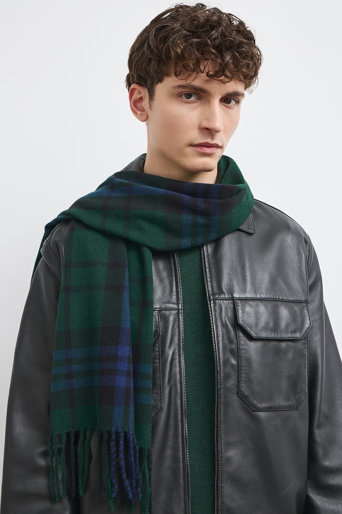 Medicine Szalik męski z wiskozy multicolor RW26-SAM902