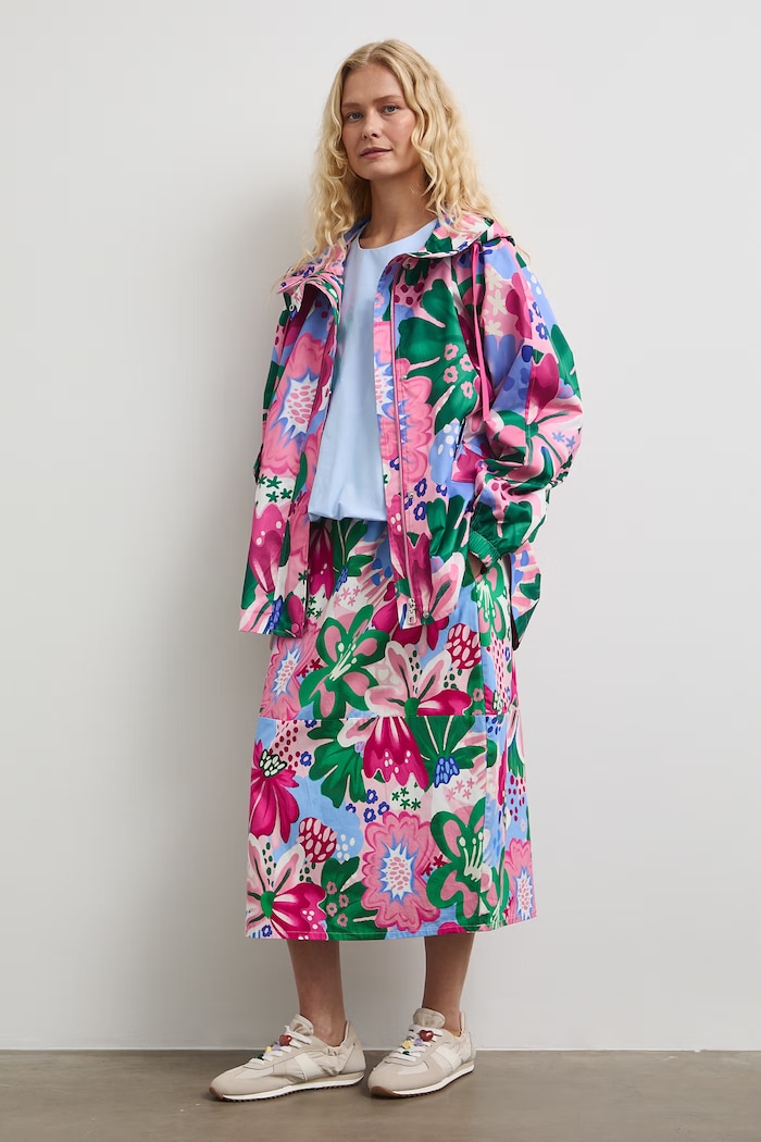 Medicine spódnica bawełniana multicolor RW26-SDD100