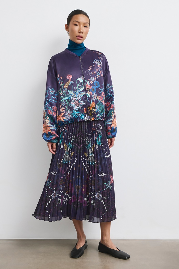 Medicine Spódnica plisowana multicolor RW26-SDD853