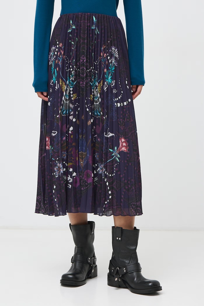Medicine Spódnica plisowana RW26-SDD853 multicolor RW26