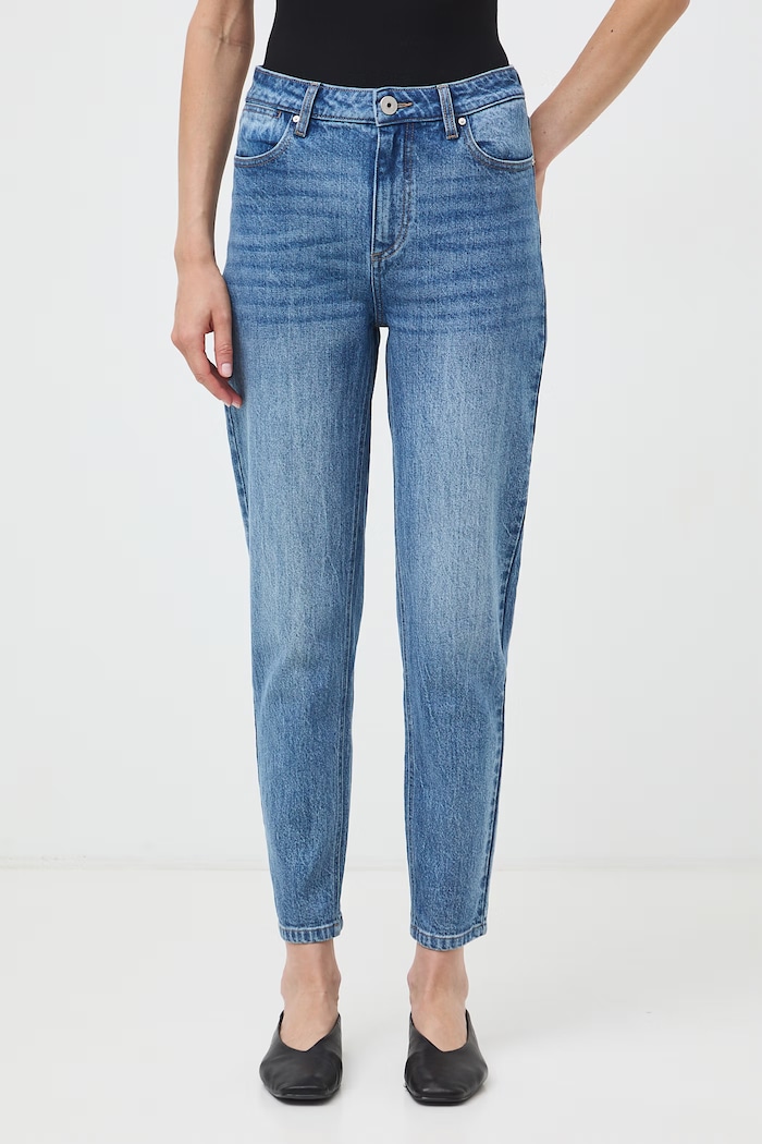 Medicine jeansy mom fit damskie RW26-SJD030 niebieski RW26