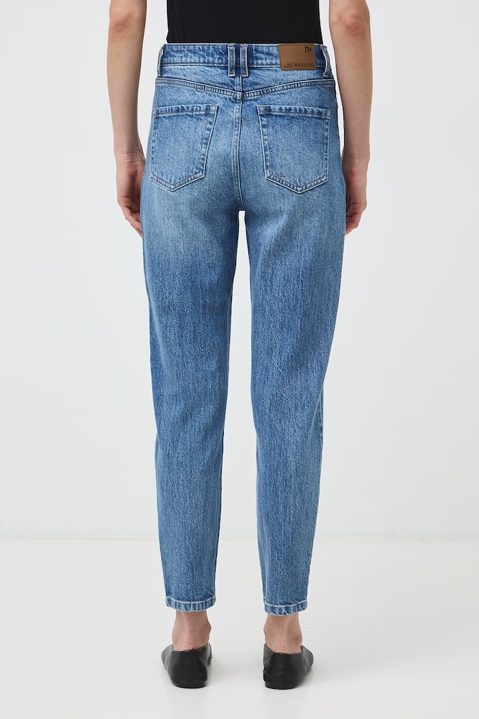 Odzież Medicine jeansy mom fit damskie RW26-SJD030 niebieski