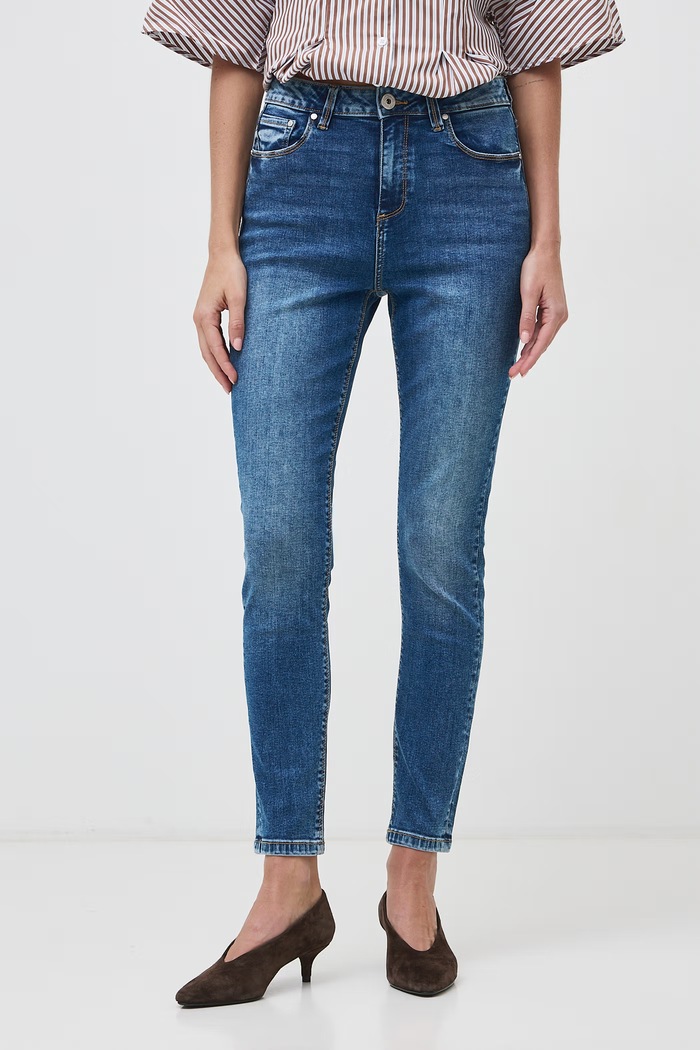 Medicine Jeansy skinny damskie RW26-SJD050 niebieski RW26